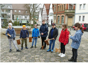 Rasseln in Naumburg - eine alte Ostertradition (Foto: Karl-Franz Thiede)